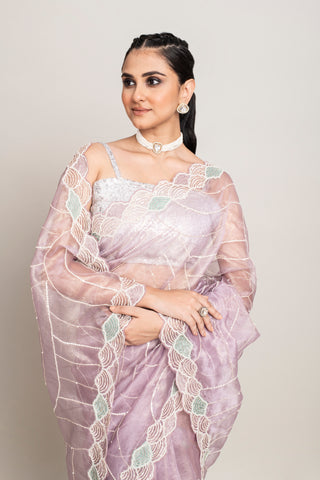 ShineLilac Organza