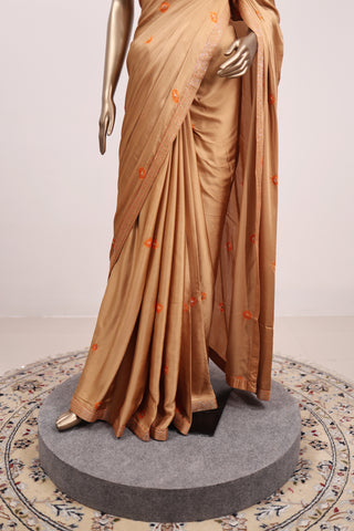 Batik Beauty Saree in Chiniya Silk