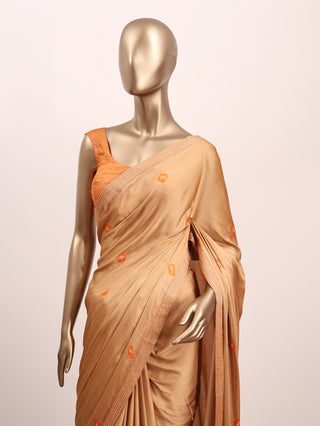 Batik Beauty Saree in Chiniya Silk
