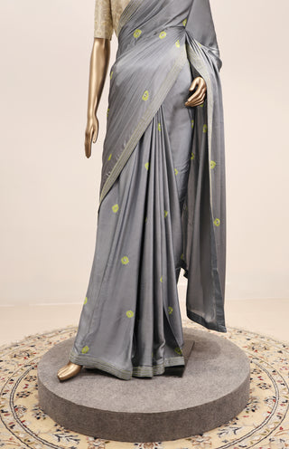 Batik Beauty Saree in Chiniya Silk