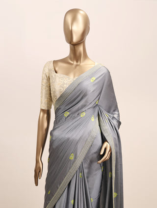 Batik Beauty Saree in Chiniya Silk